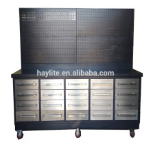 hot sale high quality portable steel work bench with drawers